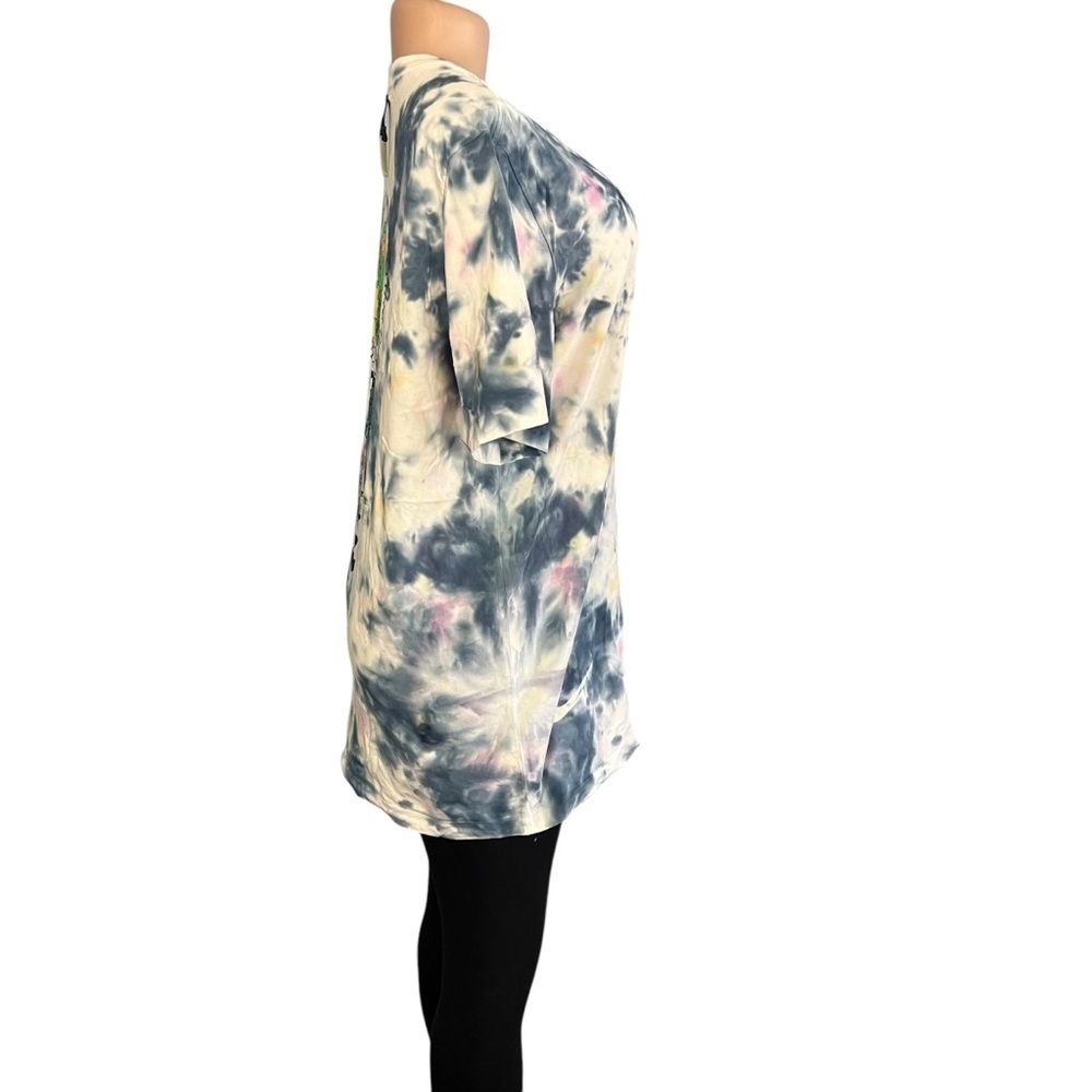 Nike Festival Graphic Blue Tie Dye T-Shirt - Picture 5 of 10